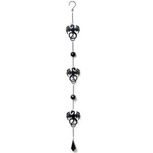 Alchemy Gothic Dragon Hanging Decor Wind Chime Indoor / Outdoor NWT